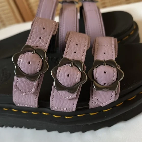 Dr. Martens Blaire Lilac Platform Sandal - Picture 7 of 16